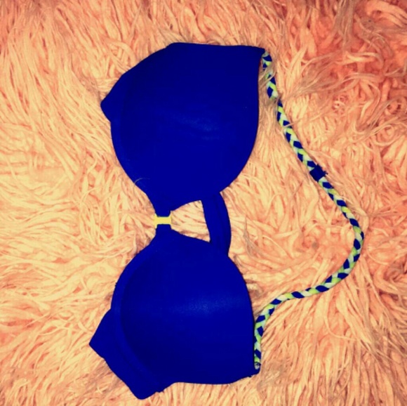 SALE! Aeropostale Navy Halter Bra! - Picture 1 of 2